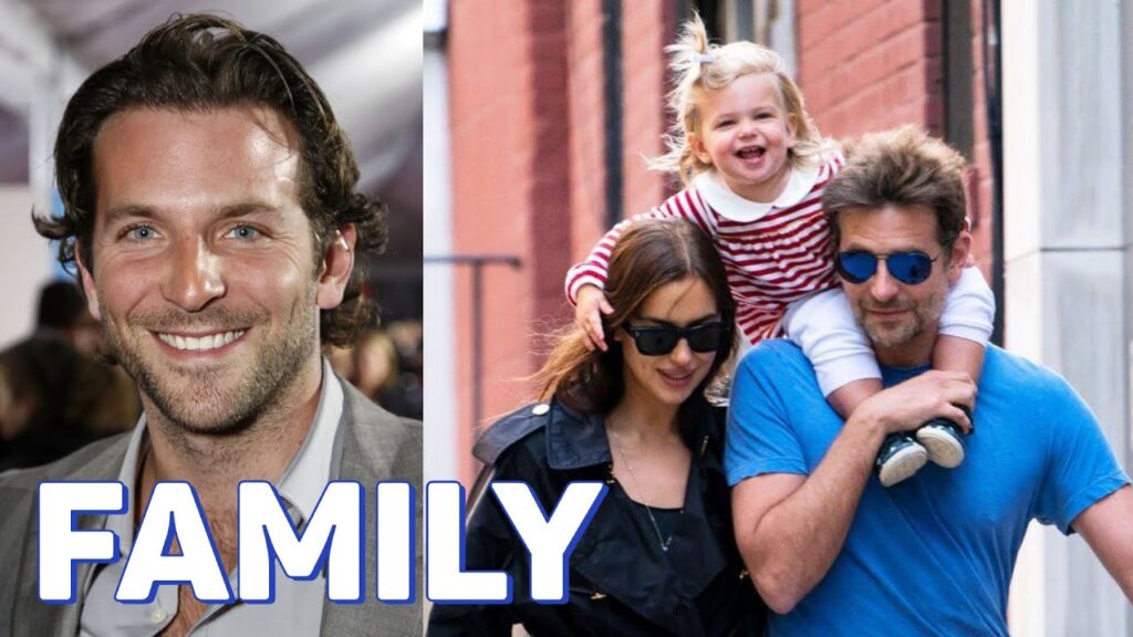 A man, woman, and a child smiling, with the word "FAMILY" in bold letters and an inset of the man's portrait.